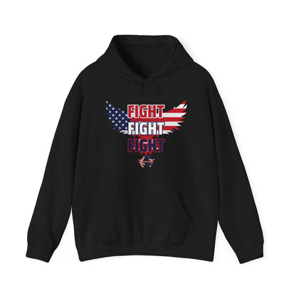 MoonShine Safari "FIGHT FIGHT FIGHT" Unisex Heavy Blend™ Hooded Sweatshirt