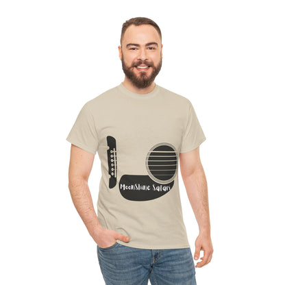 MoonShine Safari Acoustic Guitar Unisex Heavy Cotton Tee