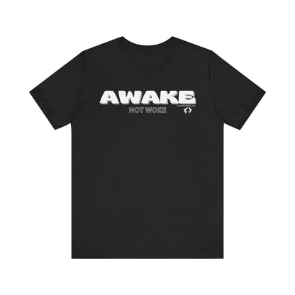 MoonShine Safari "Awake Not Woke" Unisex Jersey Short Sleeve Tee