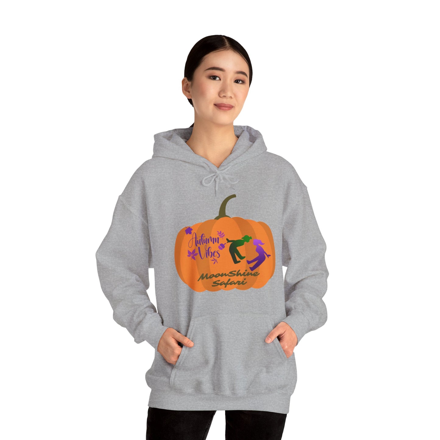 MoonShine Safari Autumn Vibes Unisex Heavy Blend™ Hooded Sweatshirt