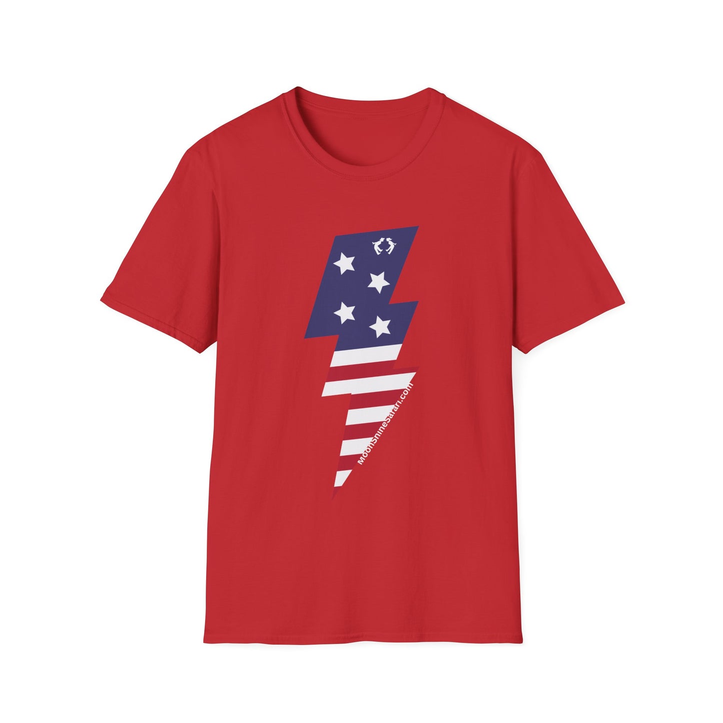 MoonShine Safari Liberty Bolt Unisex Softstyle T-Shirt