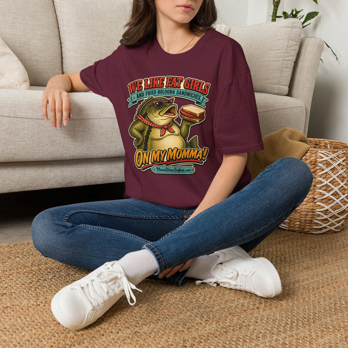 MoonShine Safari "On My Momma!" Unisex Softstyle T-Shirt
