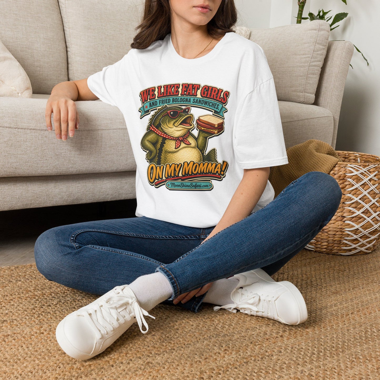 MoonShine Safari "On My Momma!" Unisex Softstyle T-Shirt