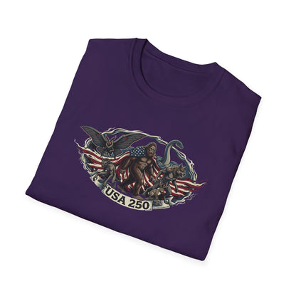 MoonShine Safari "USA 250- Cryptid Unisex Softstyle T-Shirt