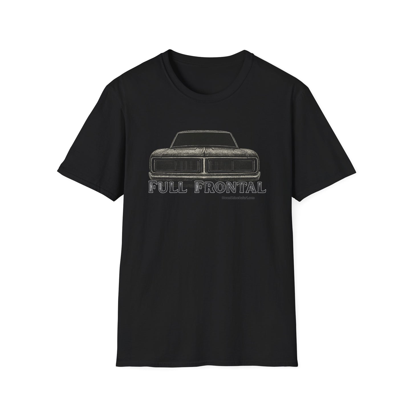 MoonShine Safari "Full Frontal: Charger" Unisex Softstyle T-Shirt