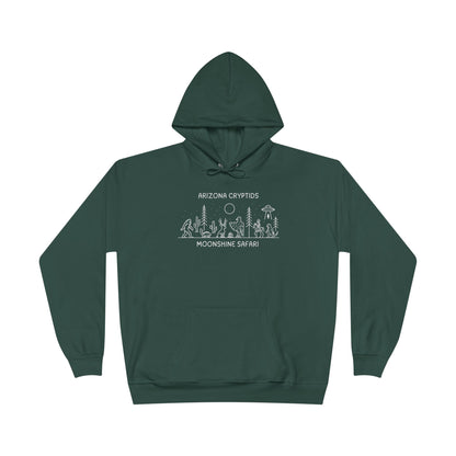MoonShine Safari Arizona Cryptid Unisex  Pullover Hoodie Sweatshirt