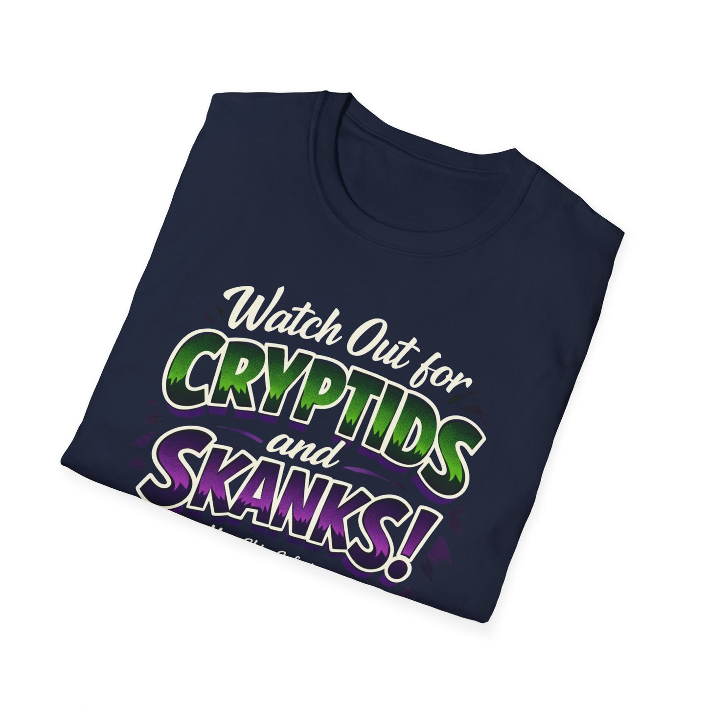MoonShine Safari "Cryptids & Skanks" Unisex Softstyle T-Shirt