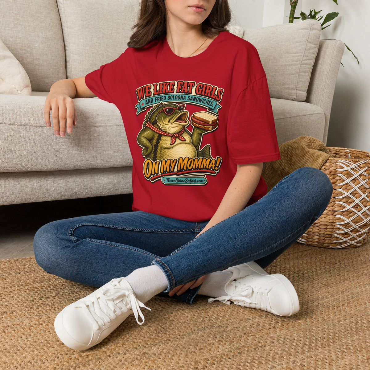 MoonShine Safari "On My Momma!" Unisex Softstyle T-Shirt
