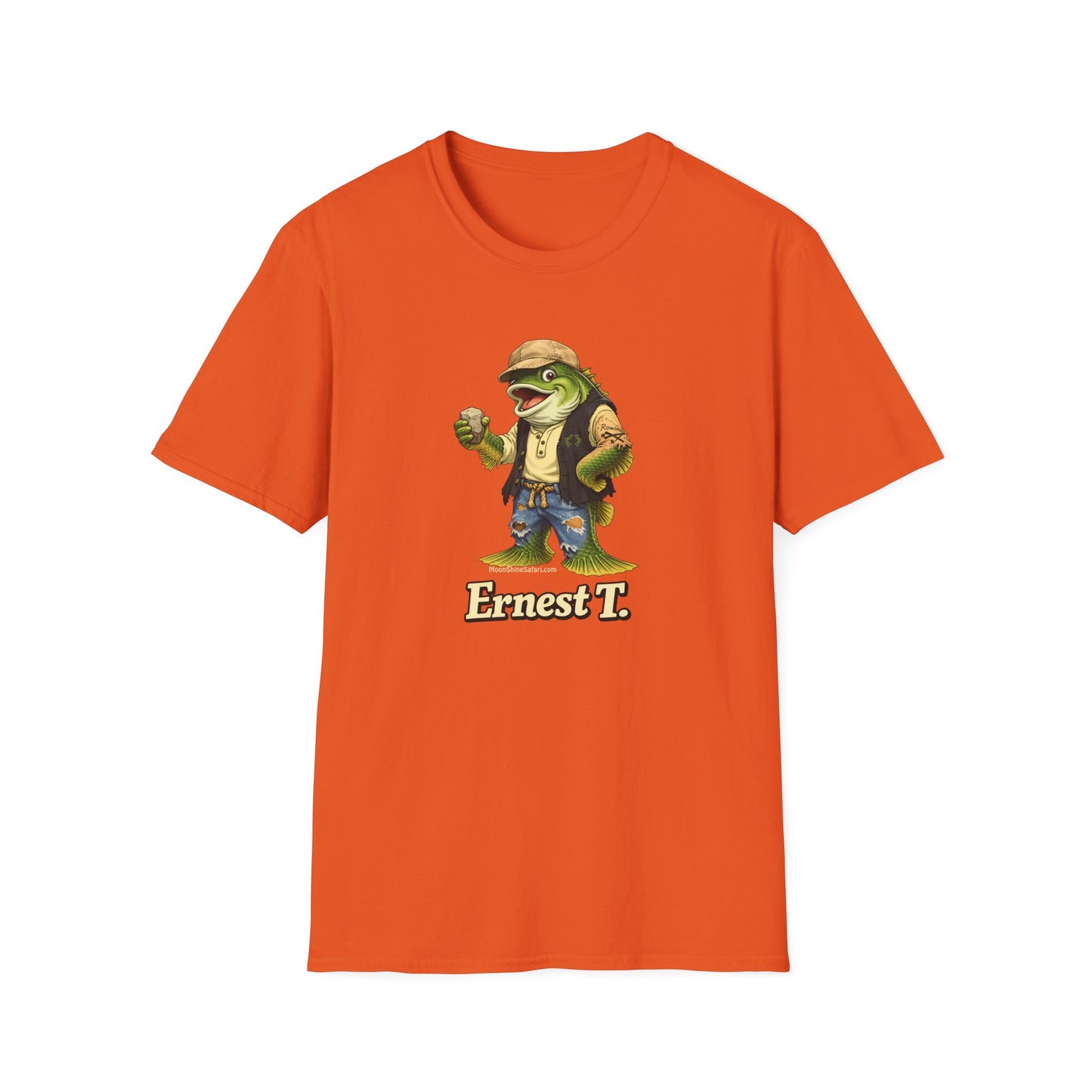 MoonShine Safari "Ernest T. The Bass" Unisex Softstyle T-Shirt