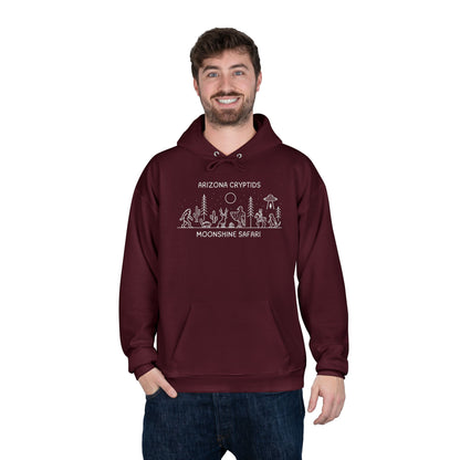 MoonShine Safari Arizona Cryptid Unisex  Pullover Hoodie Sweatshirt