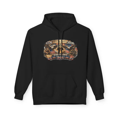 MoonShine Safari 250 year USA Unisex Midweight Softstyle Fleece Hoodie