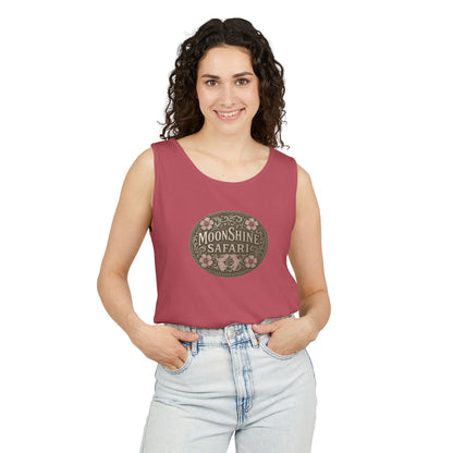 MoonShine Safari Women's Beltbuckle Unisex Garment-Dyed Tank Top