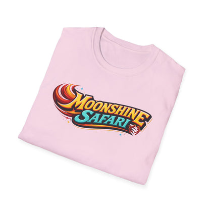 MoonShine Safari "FLT" (flame letter tee) Unisex Softstyle T-Shirt