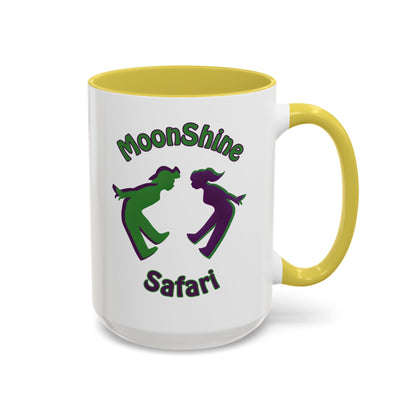 MoonShine Safari "Kiss my foot!" Colorful Mugs (11oz, 15oz)