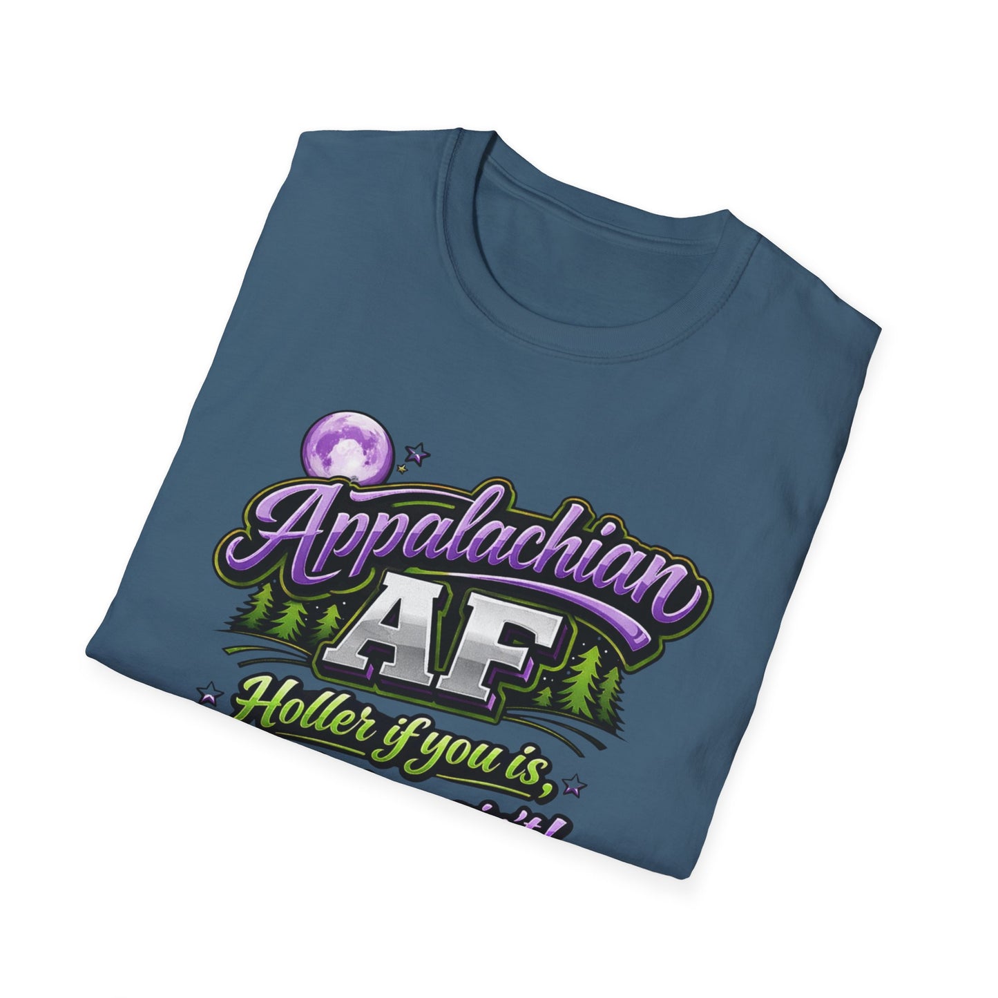 MoonShine Safari "Appalachian AF" Unisex Softstyle T-Shirt