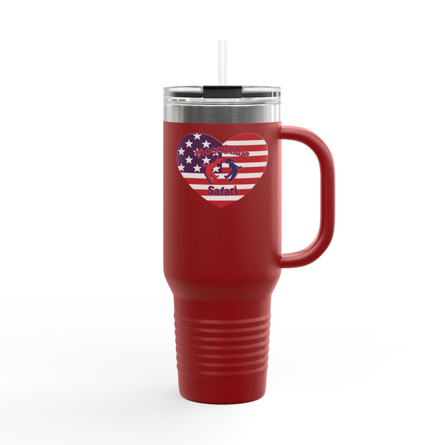 MoonShine Safari "American Pride" Insulated Travel Mug, 40oz