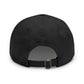 MoonShine Safari Dad Hat with Leather Patch