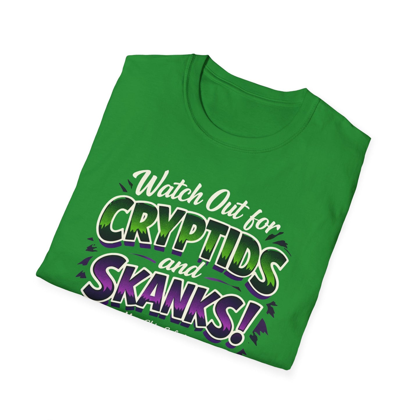 MoonShine Safari "Cryptids & Skanks" Unisex Softstyle T-Shirt