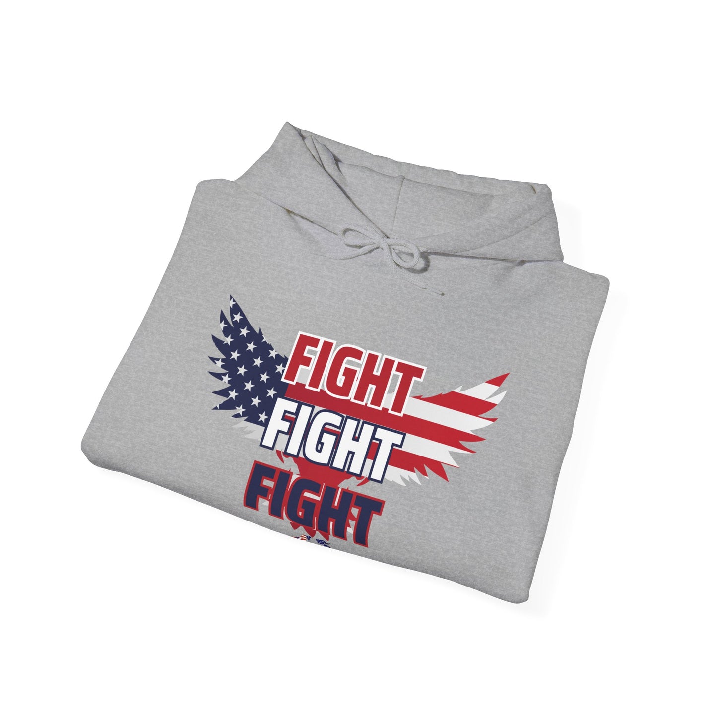 MoonShine Safari "FIGHT FIGHT FIGHT" Unisex Heavy Blend™ Hooded Sweatshirt