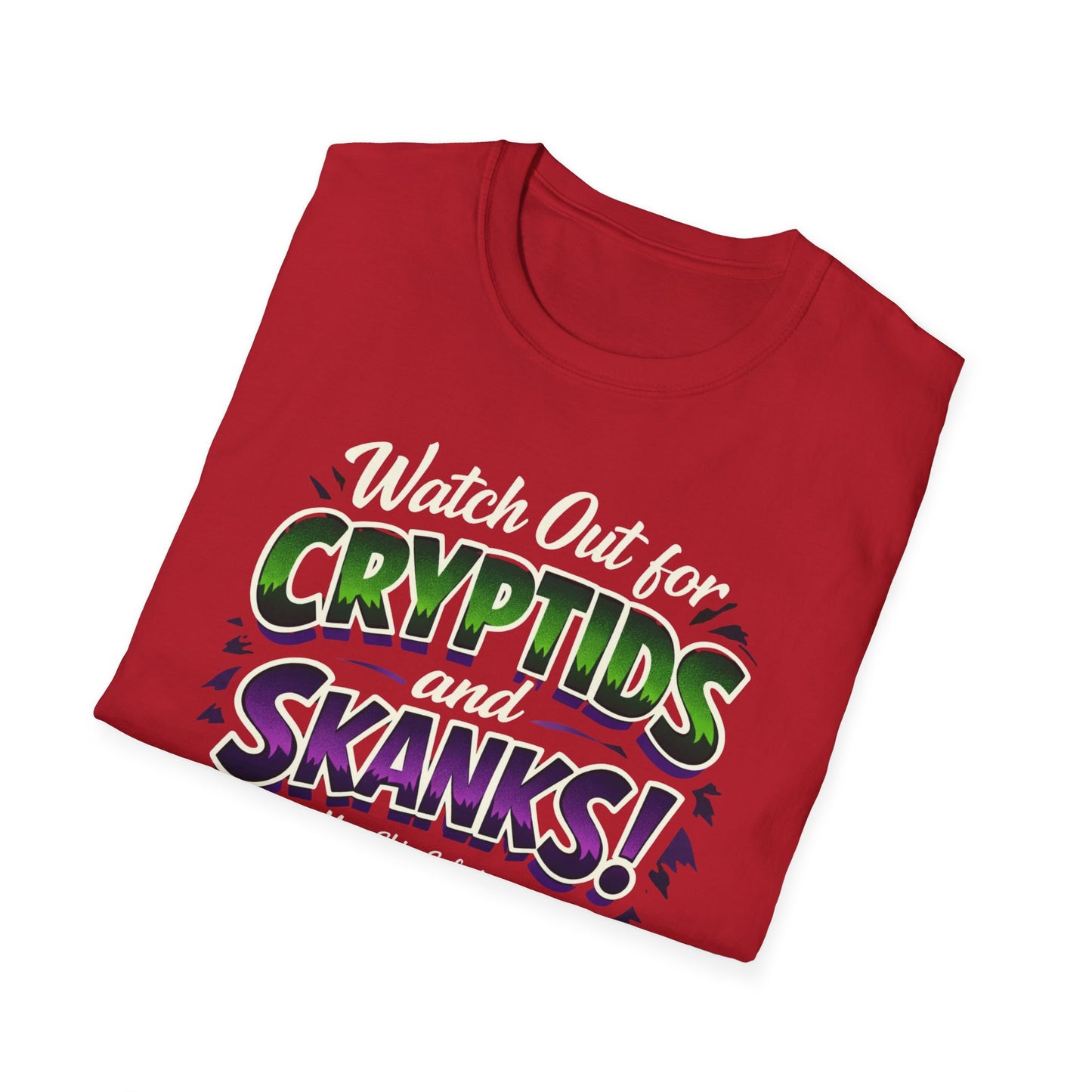 MoonShine Safari "Cryptids & Skanks" Unisex Softstyle T-Shirt