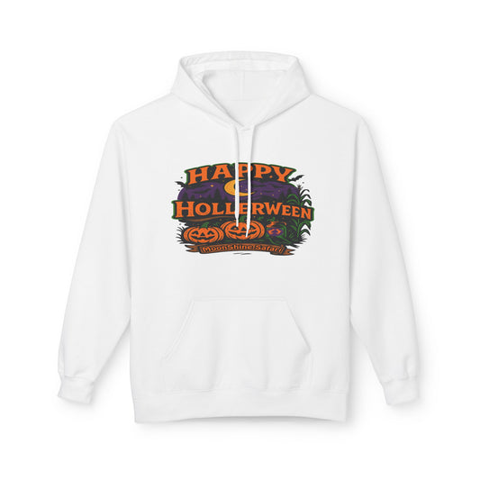 MoonShine Safari "Happy HollerWeen" Unisex Midweight Softstyle Fleece Hoodie