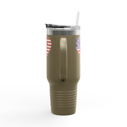 MoonShine Safari "American Pride" Insulated Travel Mug, 40oz