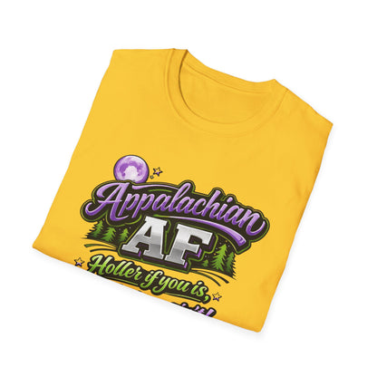 MoonShine Safari "Appalachian AF" Unisex Softstyle T-Shirt