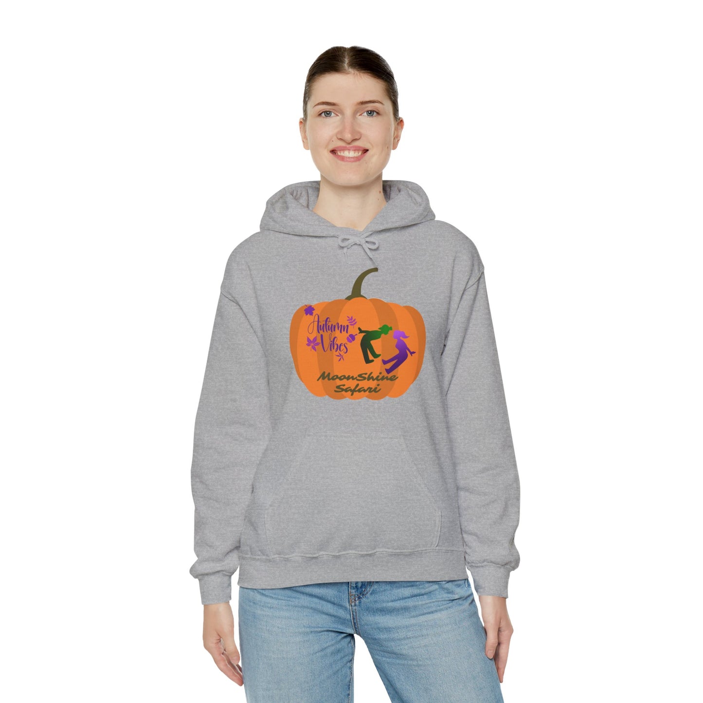 MoonShine Safari Autumn Vibes Unisex Heavy Blend™ Hooded Sweatshirt