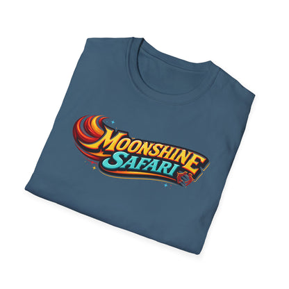 MoonShine Safari "FLT" (flame letter tee) Unisex Softstyle T-Shirt