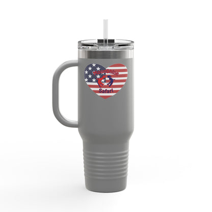 MoonShine Safari "American Pride" Insulated Travel Mug, 40oz