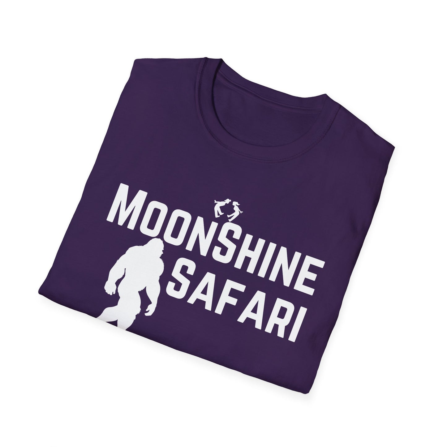 MoonShine Safari Sasquatch Unisex Softstyle T-Shirt