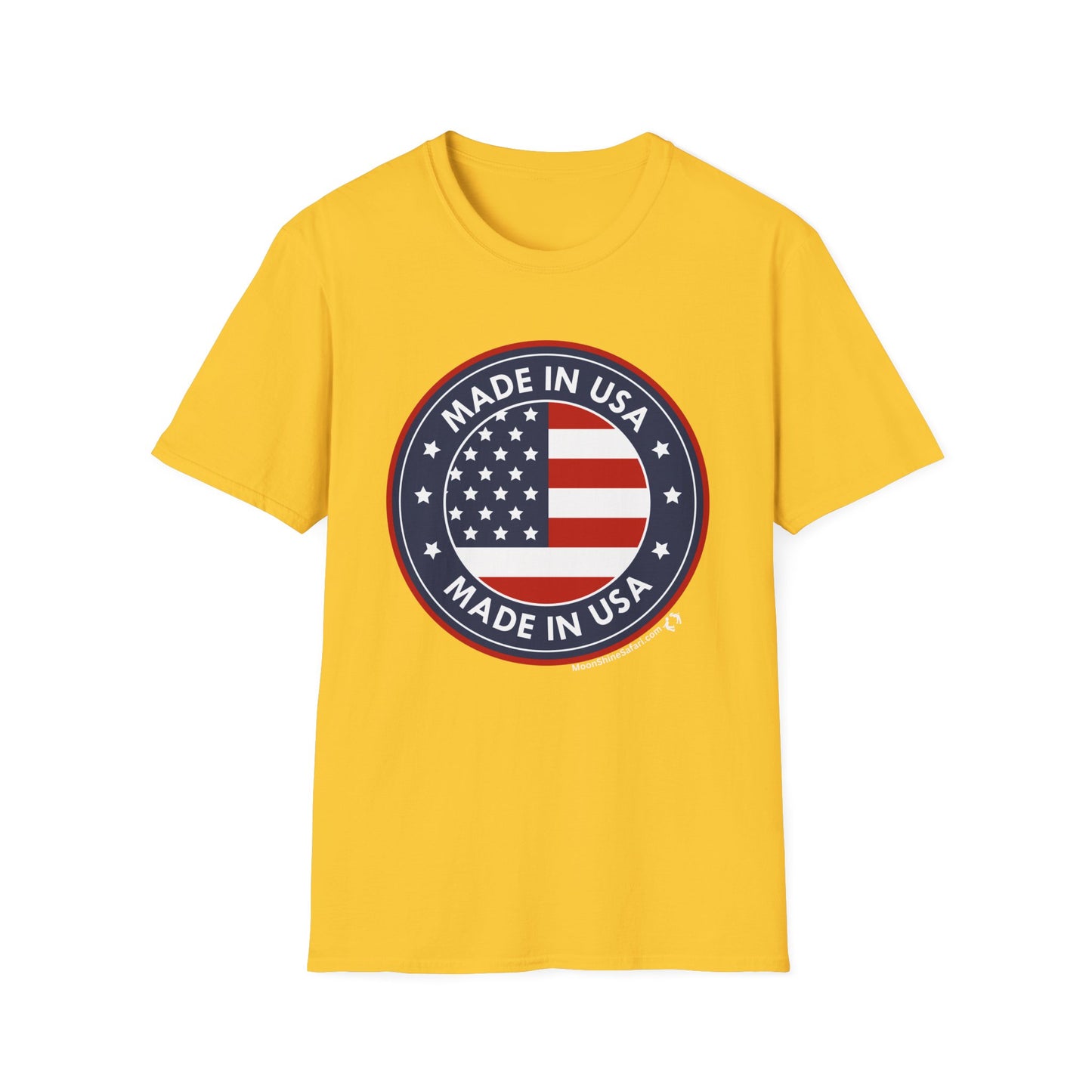 MoonShine Safari Made in USA Unisex Softstyle T-Shirt