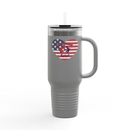 MoonShine Safari "American Pride" Insulated Travel Mug, 40oz