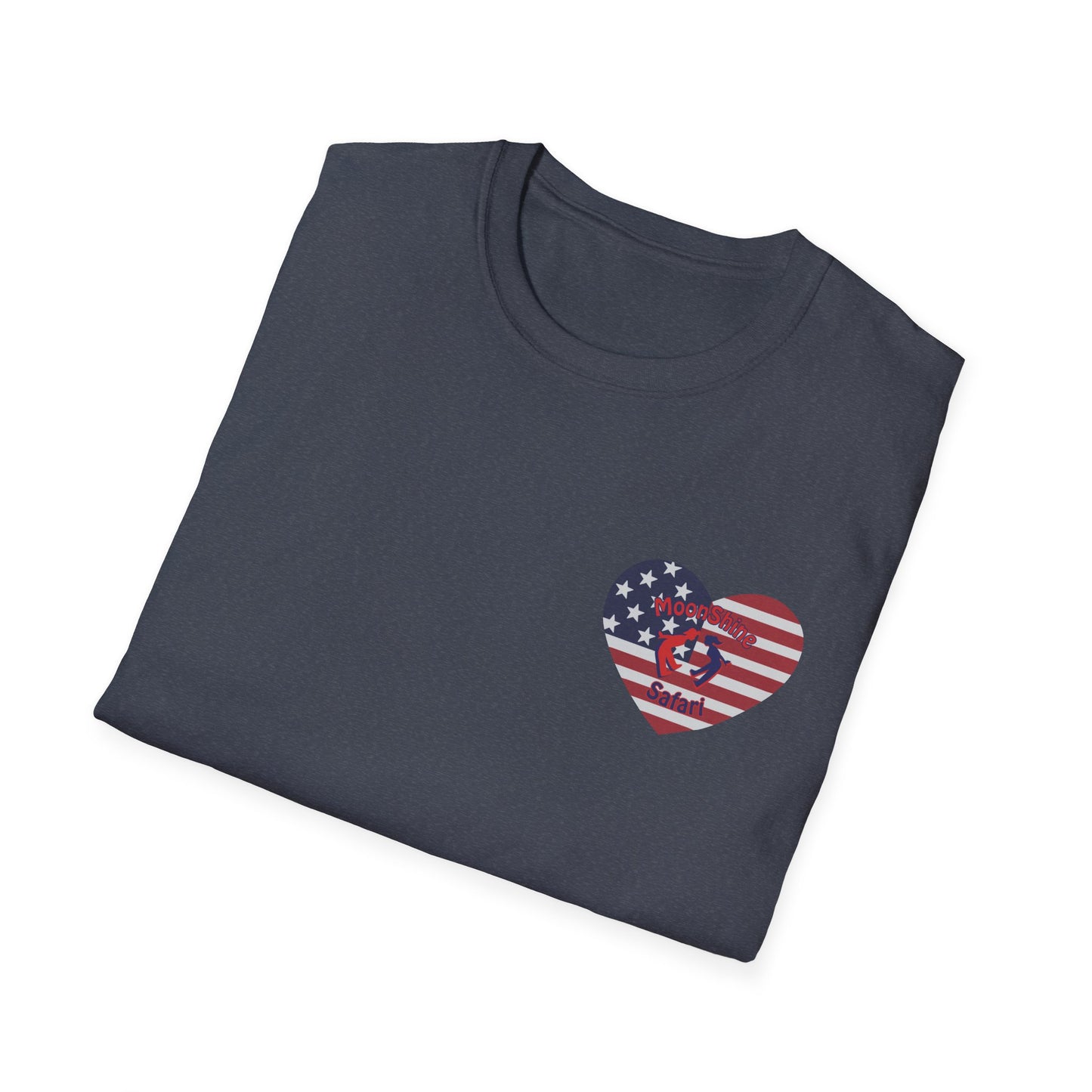 MoonShine Safari "American Bass" Unisex Softstyle T-Shirt