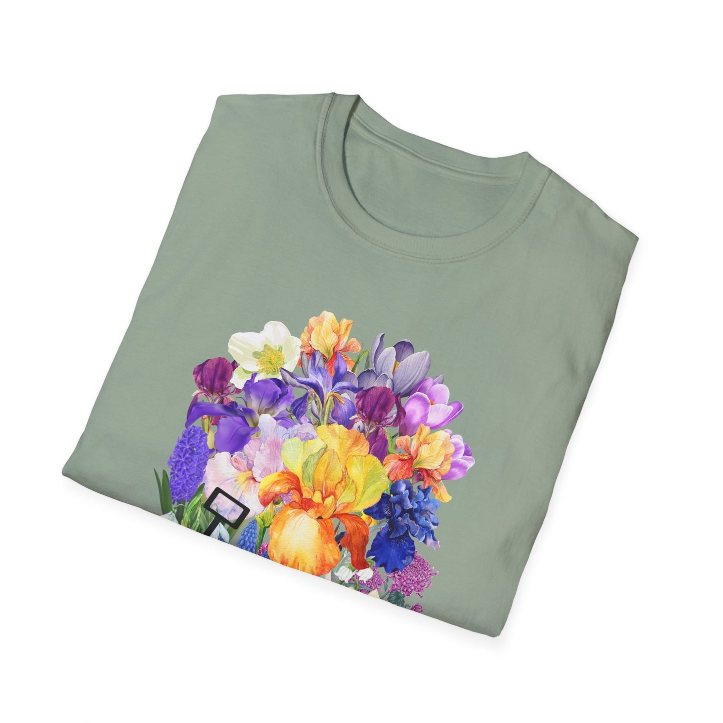 MoonShine Safari Spring Tennessee Flowers Unisex Softstyle T-Shirt