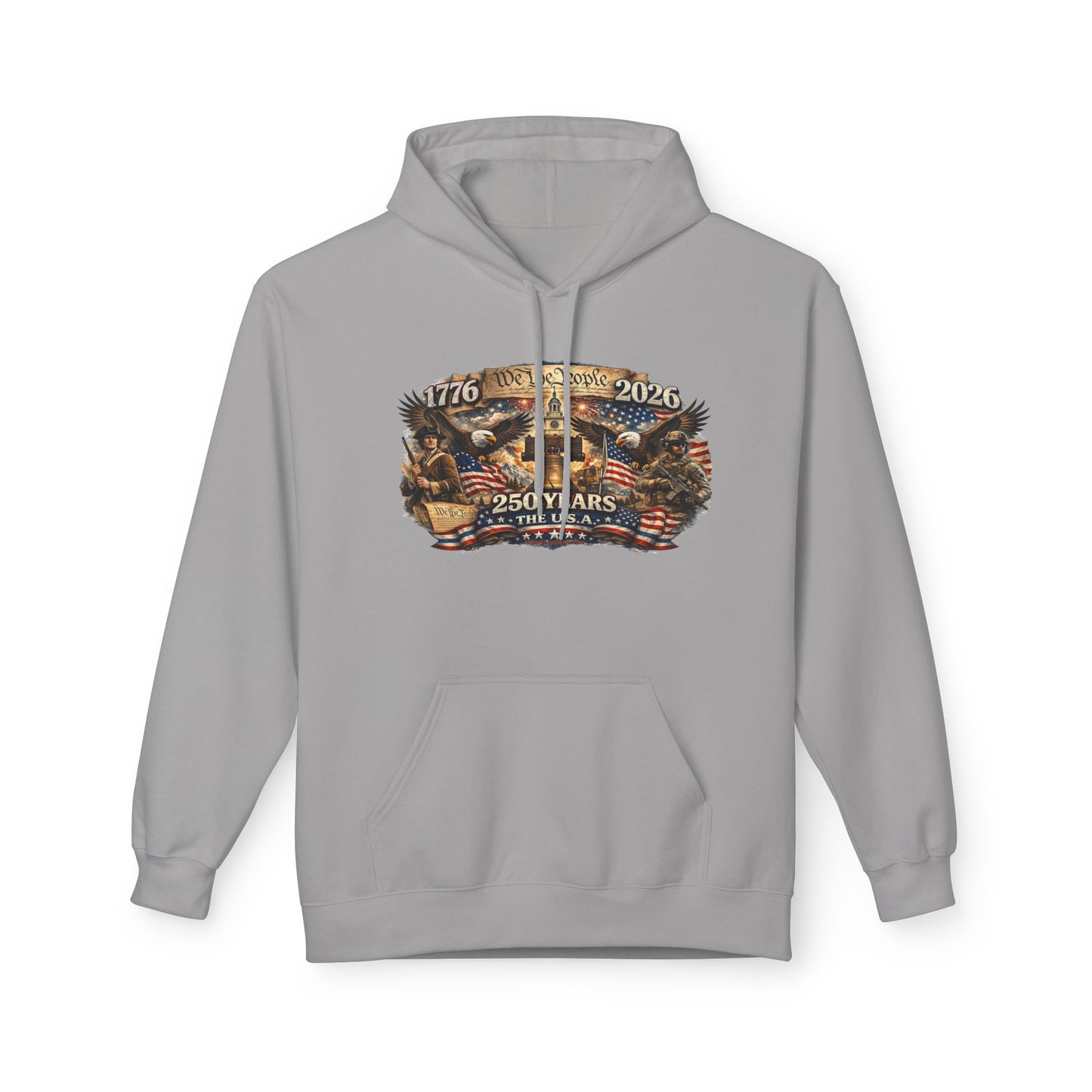 MoonShine Safari 250 year USA Unisex Midweight Softstyle Fleece Hoodie