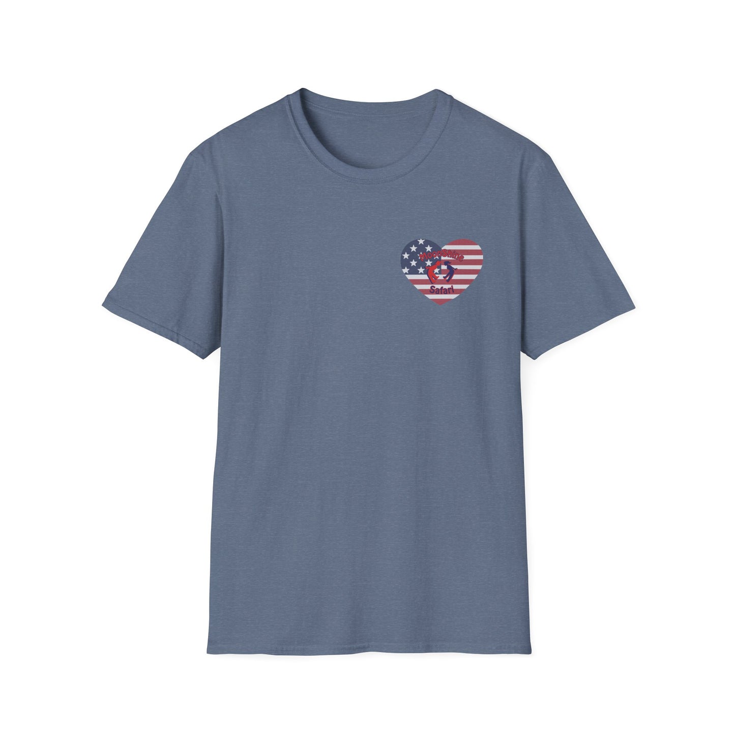 MoonShine Safari "American Bass" Unisex Softstyle T-Shirt