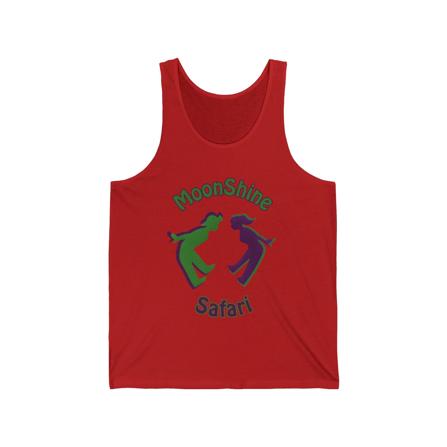 MoonShine Safari Logo Unisex Jersey Tank