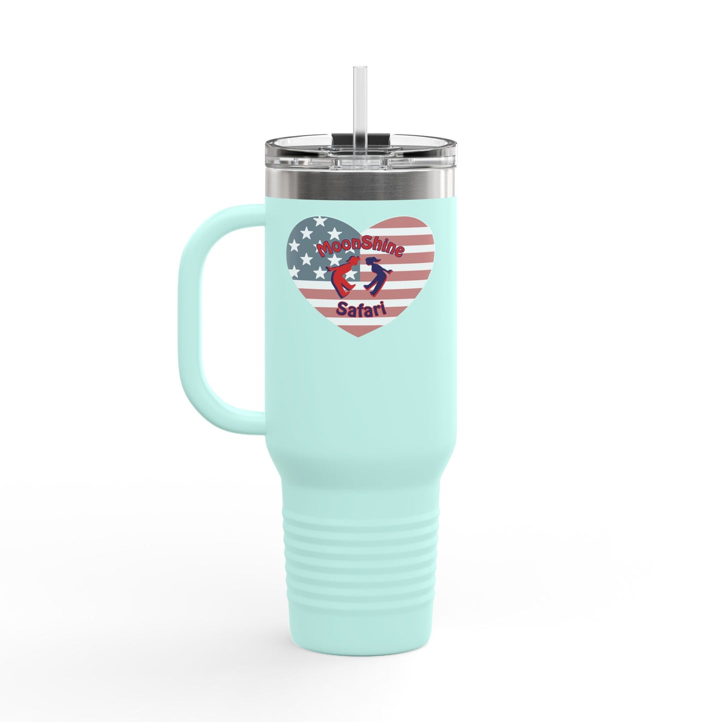 MoonShine Safari "American Pride" Insulated Travel Mug, 40oz