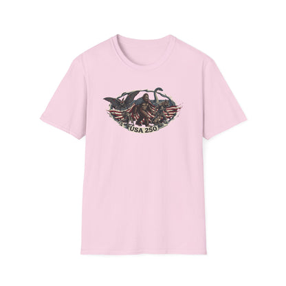 MoonShine Safari "USA 250- Cryptid Unisex Softstyle T-Shirt