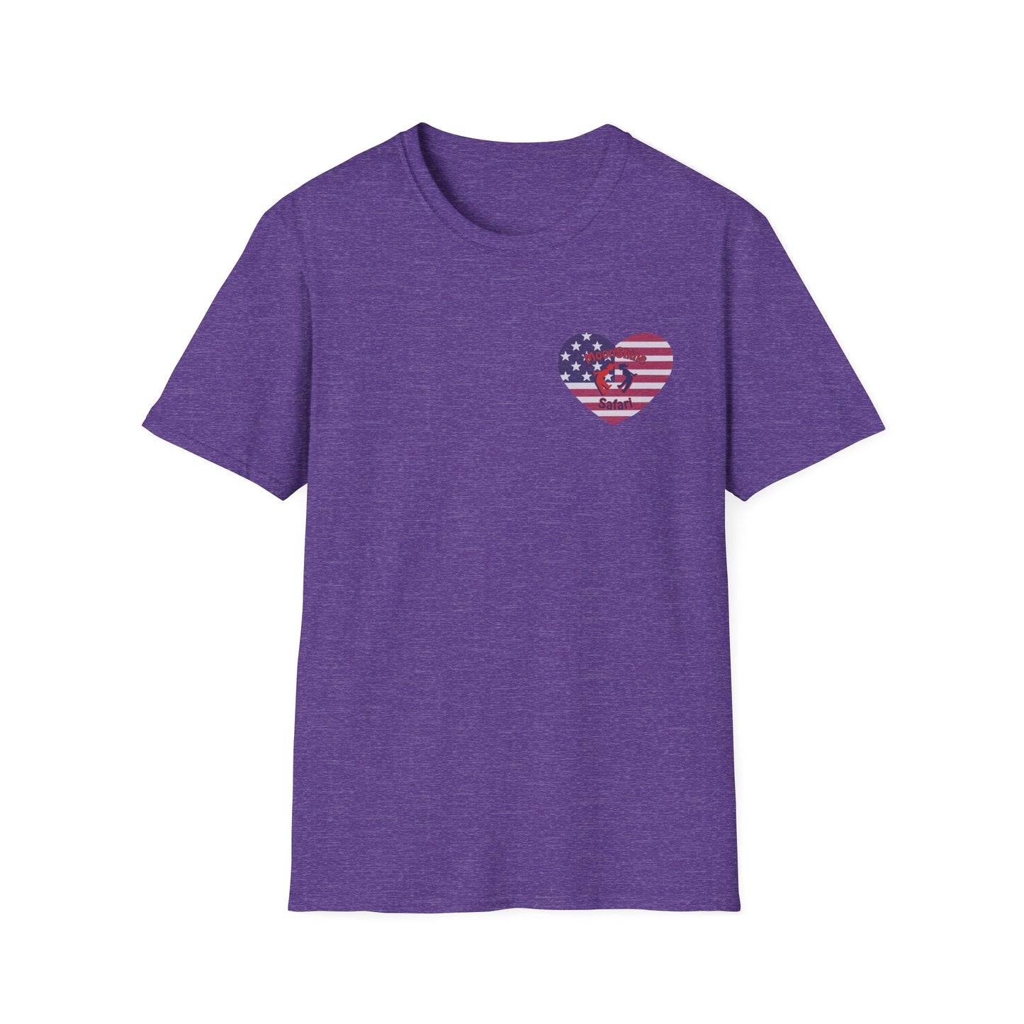 MoonShine Safari "American Bass" Unisex Softstyle T-Shirt