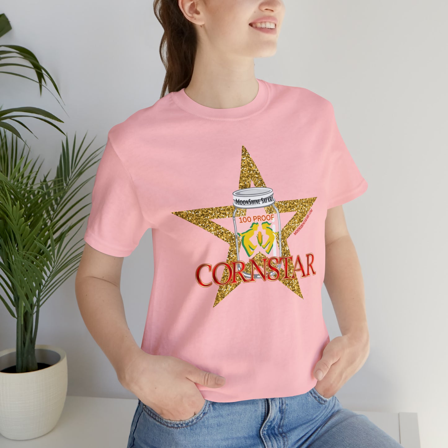 MoonShine Safari CORNSTAR Unisex Jersey Short Sleeve Tee