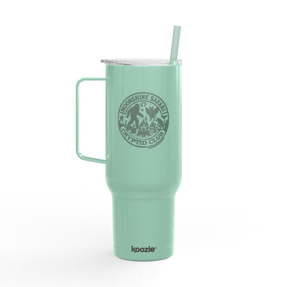 MoonShine Safari Cryptid Club Insulated Engraved Tumbler with Lid, 40oz