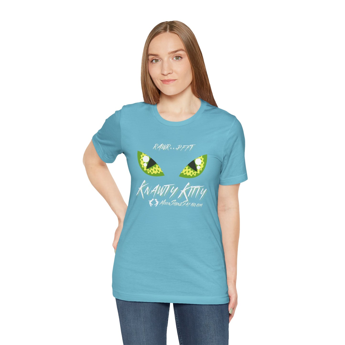 MoonShine Safari Knawty Kitty Unisex Jersey Short Sleeve Tee