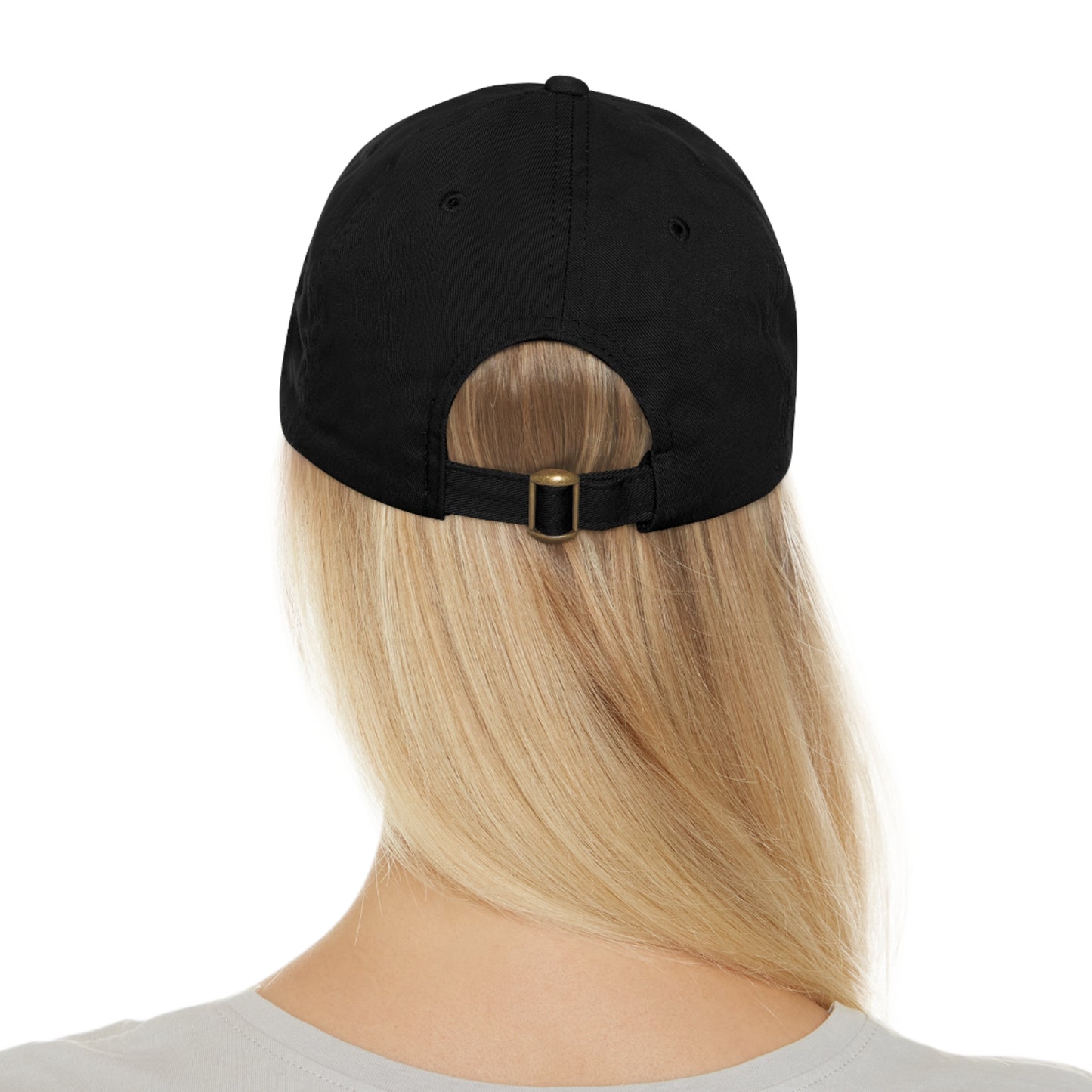 MoonShine Safari Dad Hat with Leather Patch