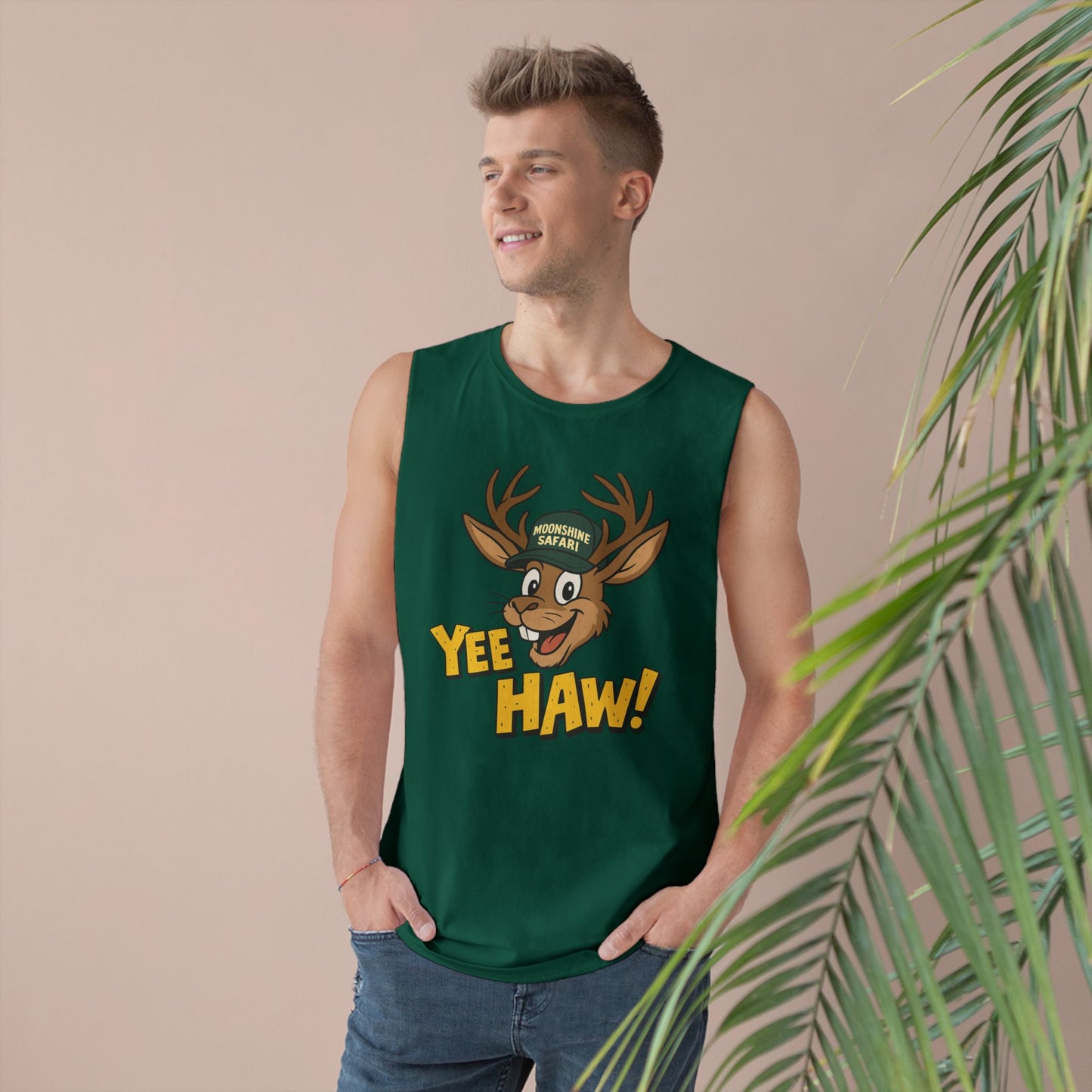 MoonShine Safari "YeeHaw Jack" Unisex Barnard Tank