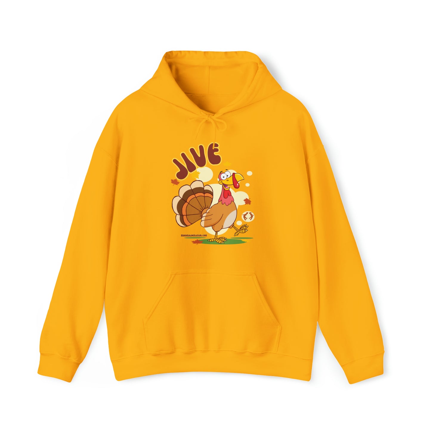 MoonShine Safari Jive Turkey Thanksgiving Unisex Heavy Blend™ Hooded Sweatshirt