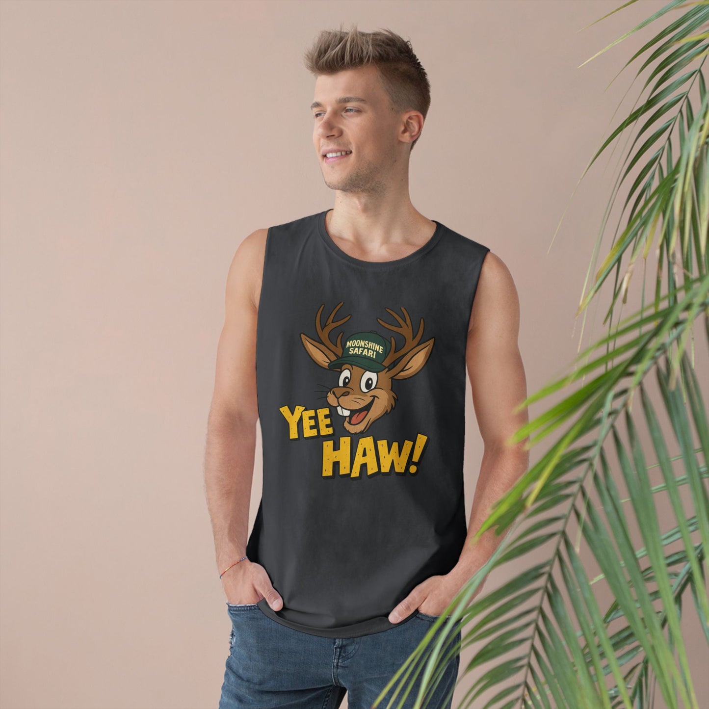 MoonShine Safari "YeeHaw Jack" Unisex Barnard Tank