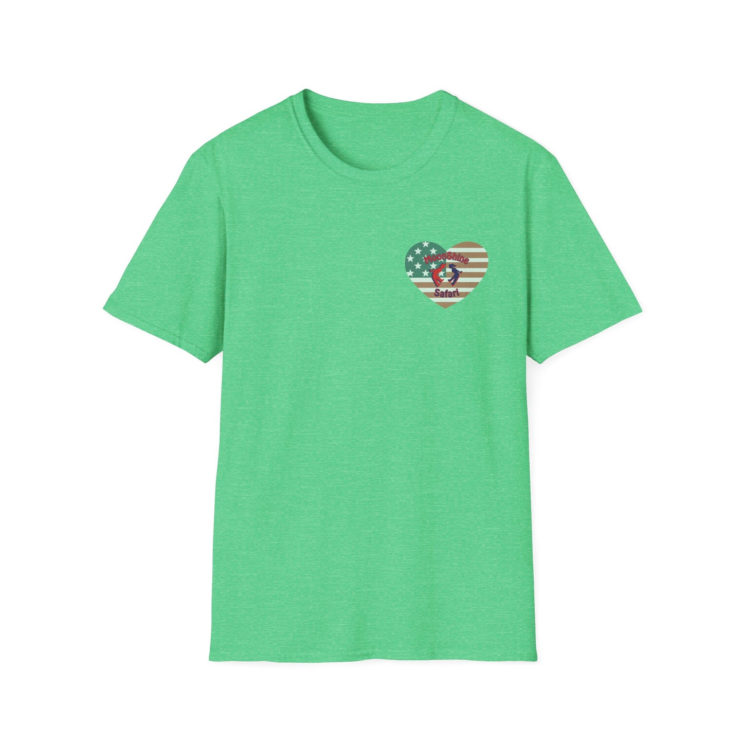 MoonShine Safari "American Bass" Unisex Softstyle T-Shirt