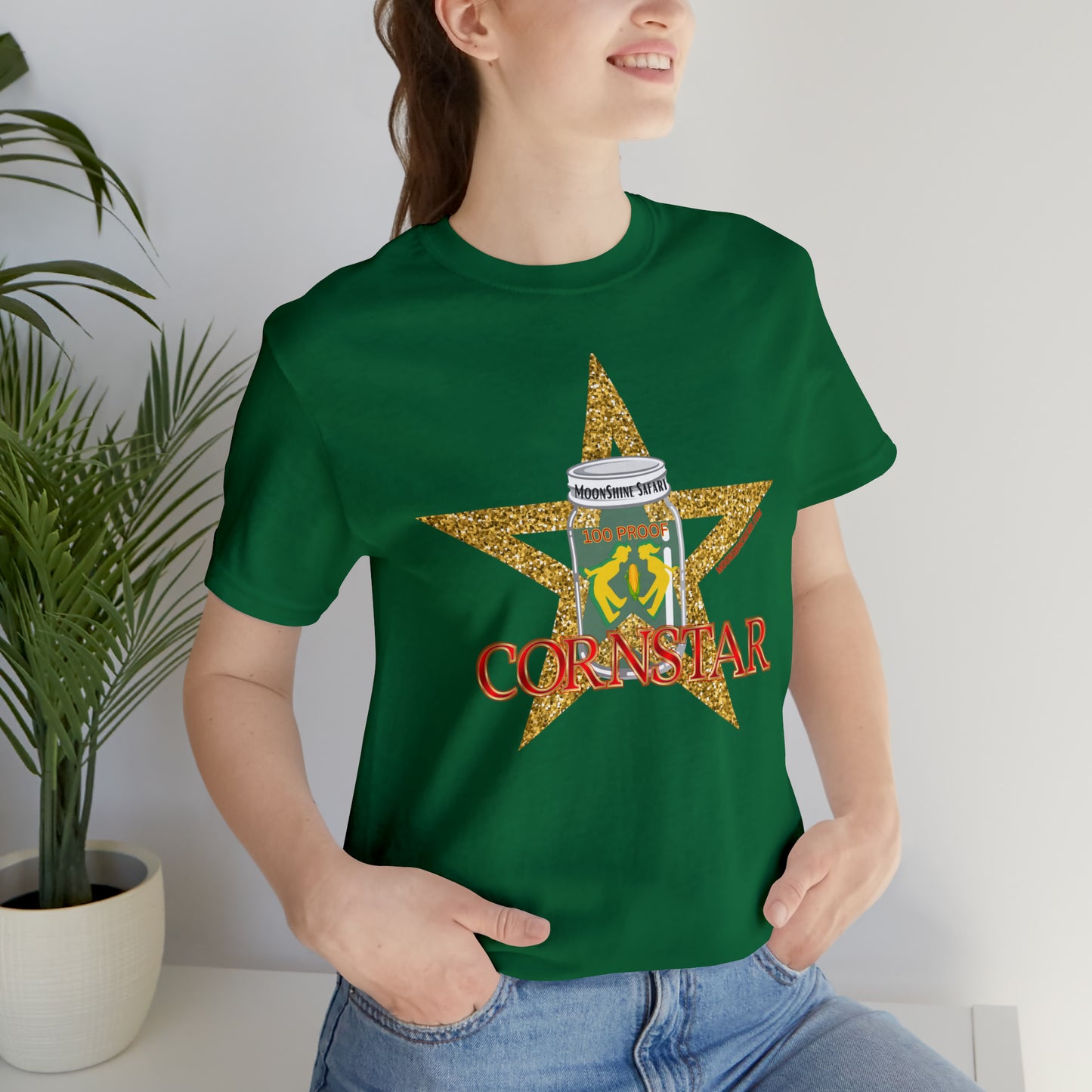 MoonShine Safari CORNSTAR Unisex Jersey Short Sleeve Tee